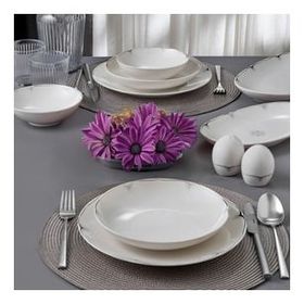 Güral Porselen 67101 Camelia 54 Parça 12 Kişilik Yemek Takımı