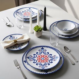 Güral Porselen 8621 Atina 24 Parça Yemek Takımı