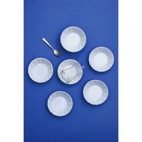Güral Porselen Acem 6'lı Çay Tabağı Seti