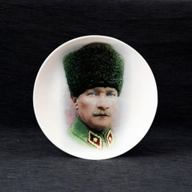 Güral Porselen Atatürk Dekoratif Tabak