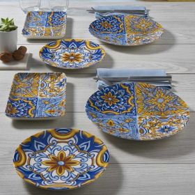 Güral Porselen Atina Bone 18 Parça 6 Kişilik Kahvaltı Takımı