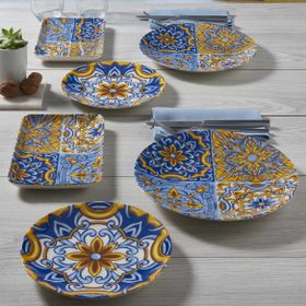 Güral Porselen Atina Bone 18 Parça 6 Kişilik Kahvaltı Takımı