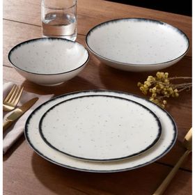 Güral Porselen Atina Elegant Copper Bakır 6 Kişilik 24 Parça Bone Porselen Yemek Takımı