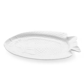 Güral Porselen Balık 30 cm 1 Adet Kayık Tabak