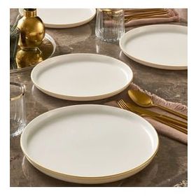 Güral Porselen Bilbao Gold File 6 Parça Pasta Takımı