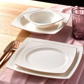 Güral Porselen Bonenjoy Copper Bakır 8 Parça 2 Kişilik Bone Yemek Takımı
