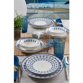 Güral Porselen Camelia 24 Parça 6 Kişilik Bone Yemek Takımı