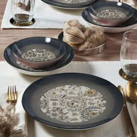 Güral Porselen Camelia 24 Parça 6 Kişilik Yemek Takımı