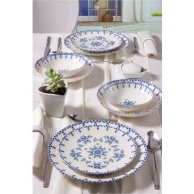 Güral Porselen Camelia 24 Parça 6 Kişilik Yemek Takımı