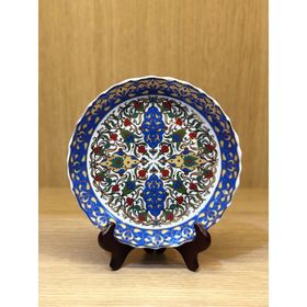 Güral Porselen Desenli 20 cm Duvar Tabağı