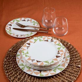 Güral Porselen Eda Bone 7 Parça Pasta Seti