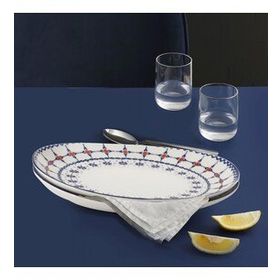 Güral Porselen Elıps 25 cm Kayık Tabak