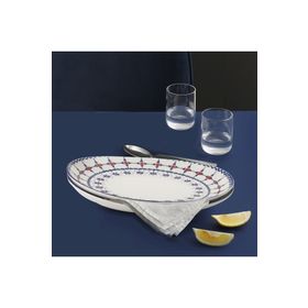 Güral Porselen Elıps 25 cm Kayık Tabak