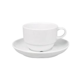 Güral Porselen Eo 23 cc Çay Fincanı Tabaklı