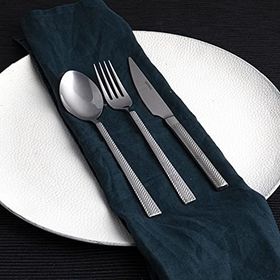 Güral Porselen Gümüş Çelik 12 Kişilik 85 Parça Çatal Kaşık Bıçak Takımı