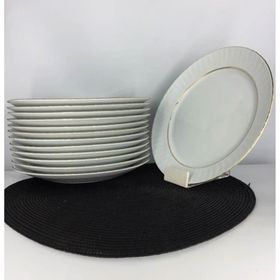 Güral Porselen Gür Sf25 Düz 25 cm Servis Tabağı
