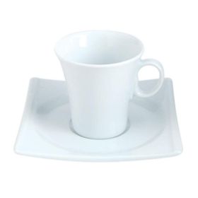 Güral Porselen Hong Kong 1 Adet Tabaklı Çay Fincanı