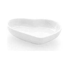 Güral Porselen Kalp 8 cm Sos Tabağı