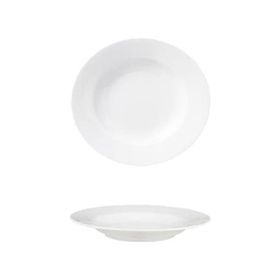 Güral Porselen Köşeli Otel 21 cm 12 Adet Çukur Tabak