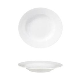 Güral Porselen Köşeli Otel 21 cm 12 Adet Çukur Tabak