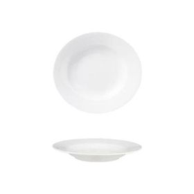 Güral Porselen Köşeli Otel 21 cm 12 Adet Çukur Tabak
