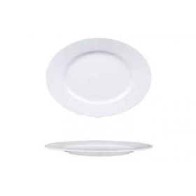 Güral Porselen Köşeli Otel 24 cm 12 Adet Düz Tabak