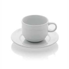Güral Porselen LİZ023C Lizbon Tabaklı Çay Fincanı
