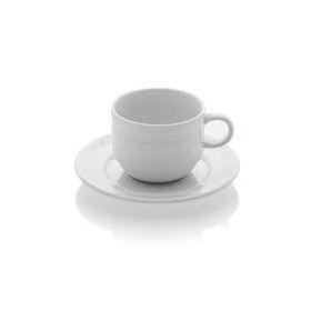 Güral Porselen LİZ023C Lizbon Tabaklı Çay Fincanı
