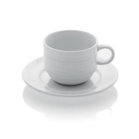 Güral Porselen LİZ023C Lizbon Tabaklı Çay Fincanı
