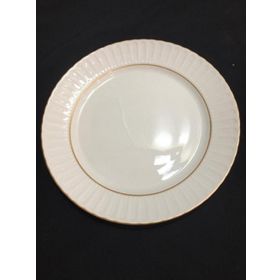 Güral Porselen Mat Sedef 25 cm 6'lı Düz Yemek Tabağı