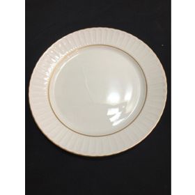 Güral Porselen Mat Sedef 25 cm 6'lı Düz Yemek Tabağı
