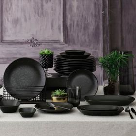 Güral Porselen Matt Bone 14 cm Kare Kayık Tabak