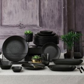 Güral Porselen Matt Bone 14 cm Kare Kayık Tabak