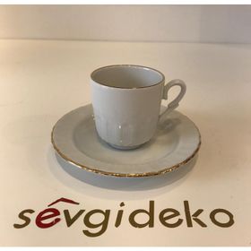 Güral Porselen Sedef 6 Kişilik Fincan Takımı