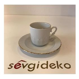 Güral Porselen Sedef 6 Kişilik Fincan Takımı