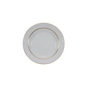Güral Porselen Sedef Altın Fileli 6x19 cm Çukur Yemek Tabağı