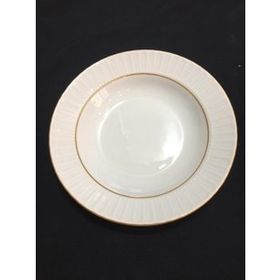 Güral Porselen Sedef Mat 22 cm 6'lı Çukur Tabak
