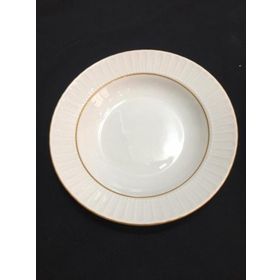 Güral Porselen Sedef Mat 22 cm 6'lı Çukur Tabak