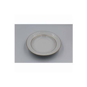 Güral Porselen Sedef Mat 22 cm 6'lı Çukur Tabak