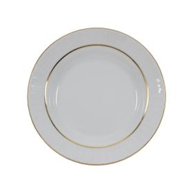 Güral Porselen Sedef Yaldızlı 19 cm Çukur Tabak