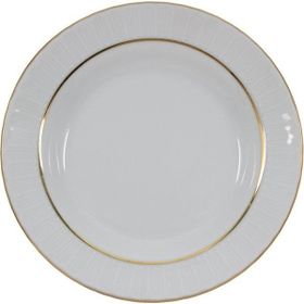 Güral Porselen Sedef Yaldızlı 19 cm Çukur Tabak