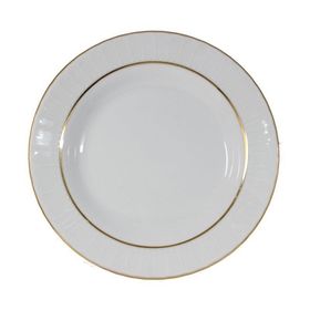 Güral Porselen Sedef Yaldızlı 20 cm Düz Tabak