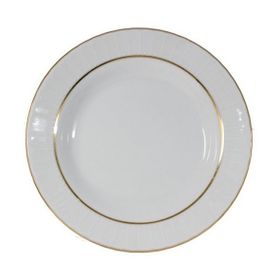Güral Porselen Sedef Yaldızlı 20 cm Düz Tabak