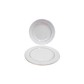 Güral Porselen Sedef Yaldızlı 25 cm Düz Tabak