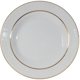 Güral Porselen Sedef Yaldızlı 25 cm Düz Tabak