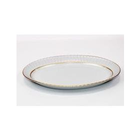 Güral Porselen Sedef Yaldızlı 30 cm Kayık Tabak
