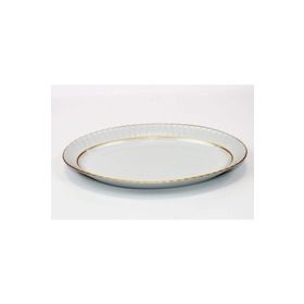 Güral Porselen Sf30ky Sedef Çift File 30 cm Kayık Tabak