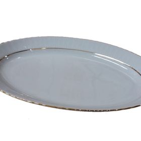 Güral Porselen SF35KY İki File 3 Adet 35 cm Kayık Tabak