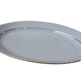 Güral Porselen SF35KY İki File 3 Adet 35 cm Kayık Tabak
