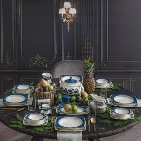 Güral Porselen SF84Y721 Altın Yaldızlı 84 Parça Yemek Takımı